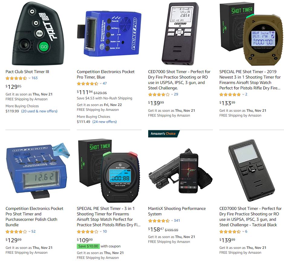 shot timers on amazon shot timers on amazon
